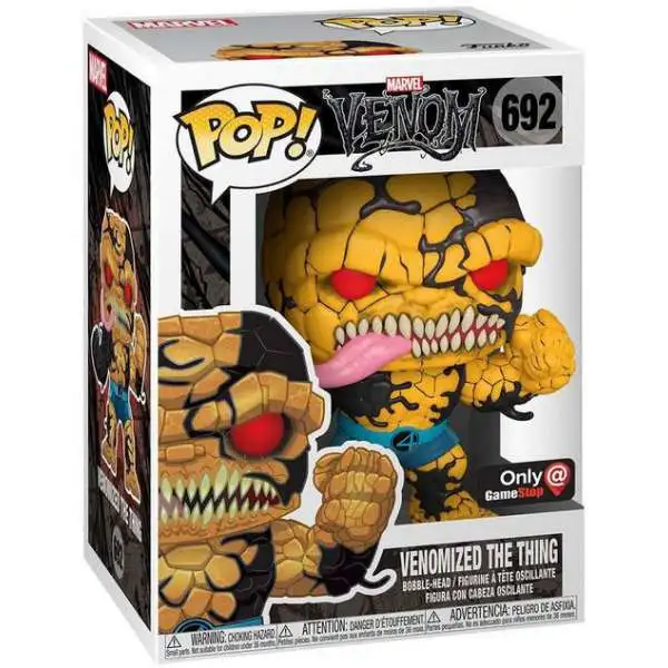 Funko POP! Marvel Venomized The Thing Exclusive Vinyl Figure #692
