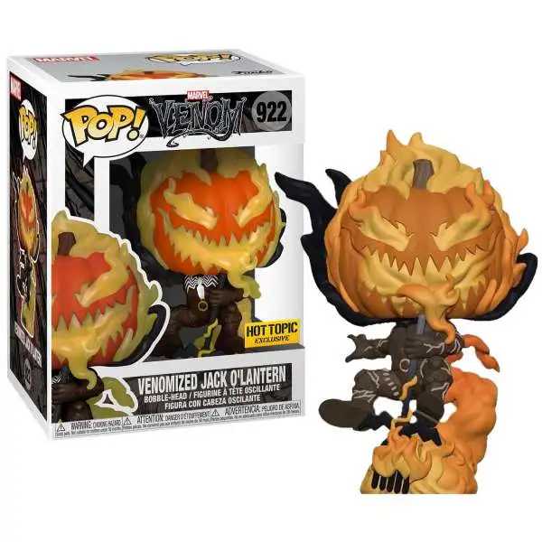 Funko POP! Marvel Venomized Jack O'Lantern Exclusive Vinyl Bobble Head #922