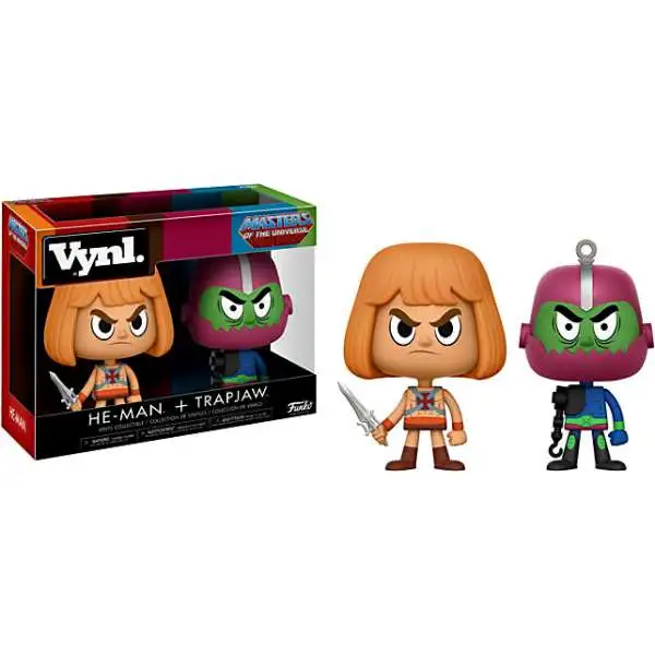 Funko Masters of the Universe Vynl. He-Man & Trapjaw Vinyl Figure 2-Pack