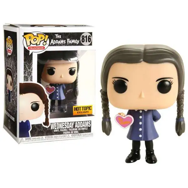 Funko The Addams Family POP! Television Wednesday Addams Exclusive Vinyl Figure #816 [Valentine]