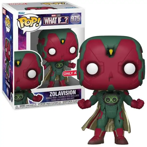 Funko What If? POP! Marvel Zolavision Exclusive Vinyl Figure #975