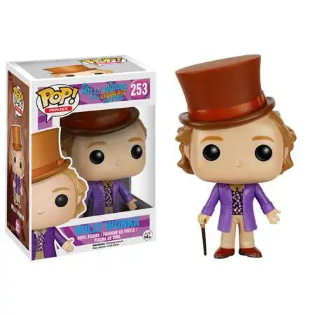 Funko Willy Wonka & The Chocolate Factory POP! Movies Willy Wonka Vinyl Figure #253 [Damaged Package]