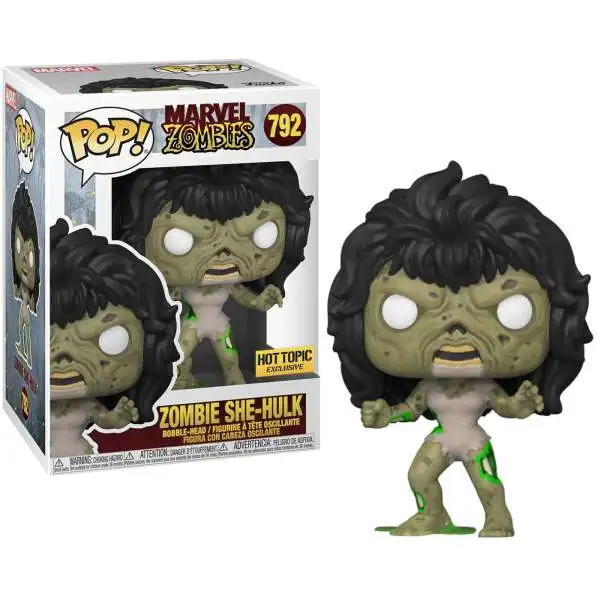 Funko Marvel Zombies POP! Marvel Zombie She-Hulk Exclusive Vinyl Figure #792 [Damaged Package]