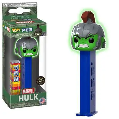 Funko Marvel POP! PEZ Hulk Candy Dispenser [Glow in the Dark, Chase Version]