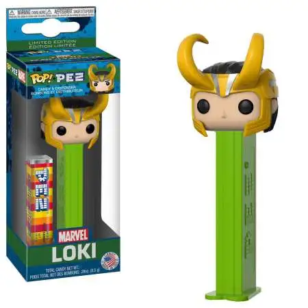 Funko Marvel Thor: Ragnarok POP! PEZ Loki Candy Dispenser