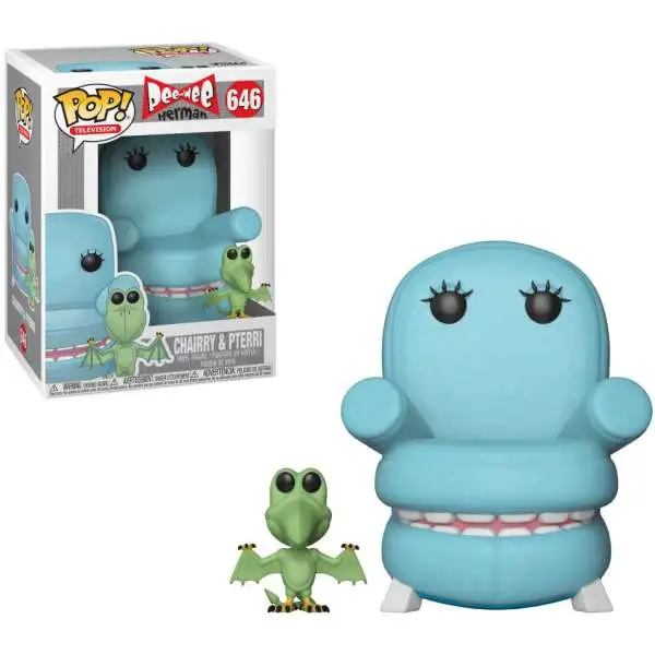 Funko Pee-Wee's Playhouse POP! Television Chairry With Pterry Vinyl Figure #646 [Damaged Package]