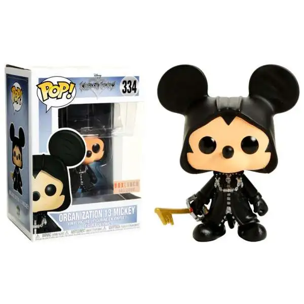 Funko Kingdom Hearts POP! Disney Organization 13 Mickey Exclusive Vinyl Figure #334 [Glow-in-the-Dark, Damaged Package]
