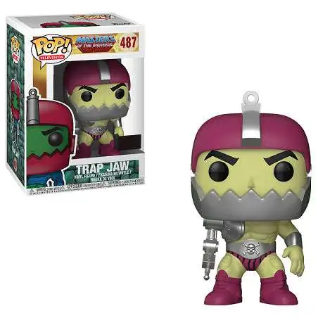 Funko Masters of the Universe POP! Television Trap Jaw Exclusive Vinyl Figure #487 [Metallic Armor, Light Green]