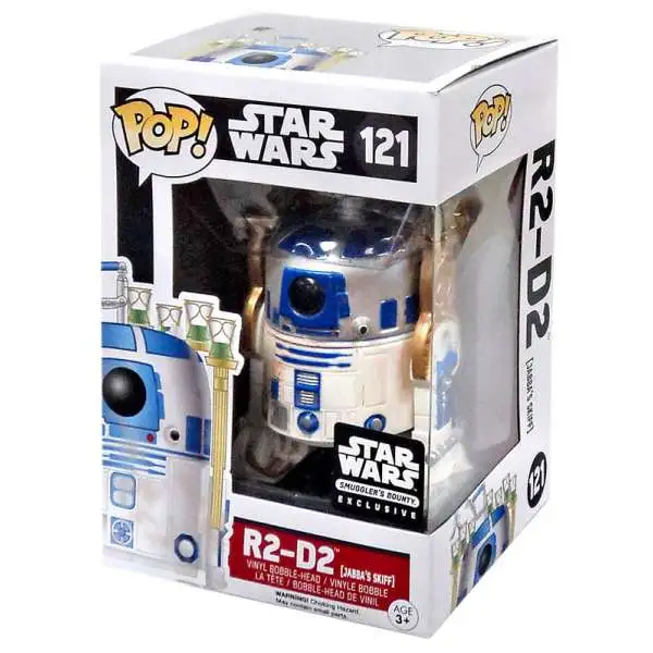 Funko POP! Star Wars R2-D2 Exclusive Vinyl Bobble Head #121 [Jabba's Skiff, Damaged Package]