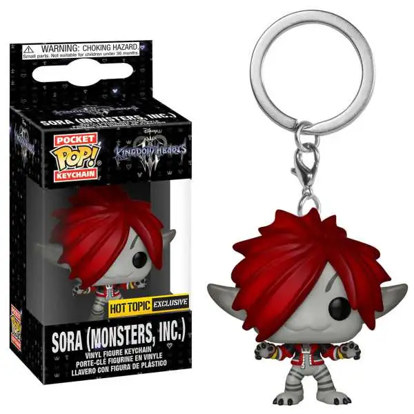 Funko Disney Kingdom Hearts III Pocket POP! Sora (Monsters, Inc.) Exclusive Keychain
