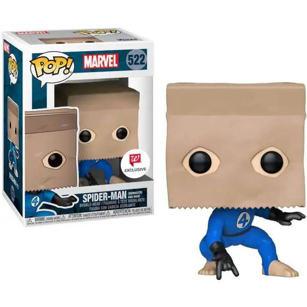 Funko Spider-Man Into the SpiderVerse POP! Marvel Spider-Man Exclusive Vinyl Bobble Head #522 [Bombastic Bag-Man]