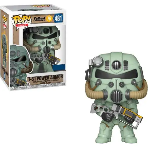Funko Fallout 76 POP Games T-51 Power Armor Exclusive Vinyl Figure
