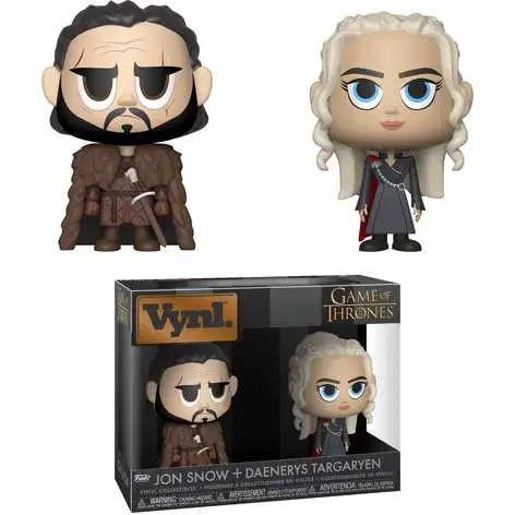 Funko Game of Thrones Vynl. Jon Snow & Daenerys Targaryen Vinyl Figure 2-Pack