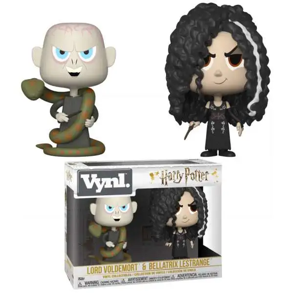 Funko Harry Potter Vynl. Lord Voldemort & Bellatrix Lestrange Vinyl Figure 2-Pack [Damaged Package]