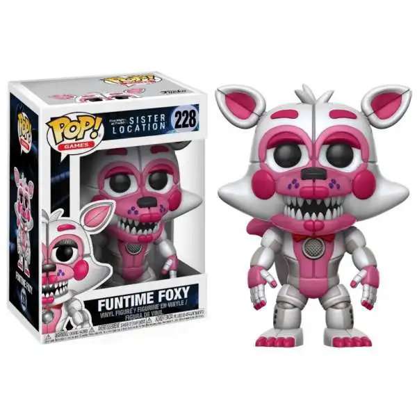 Funko Five Nights at Freddy's Sister Location POP! Games Funtime Foxy Vinyl Figure #228