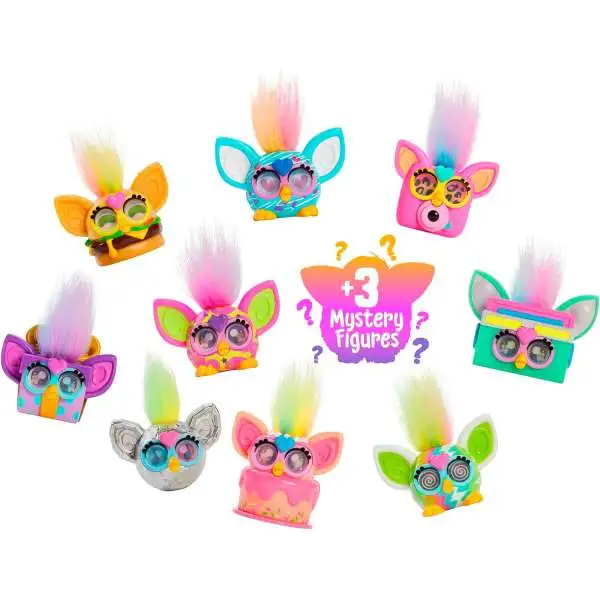 Furby Itty Bitty Noo-Lahs Exclusive 2.5-Inch Mini-Figure 12-Pack