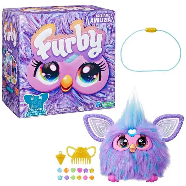Furby Furblets Hip-Bop Hip Hop Mini Electronic Plush Toy for Girls & Boys  6+ 
