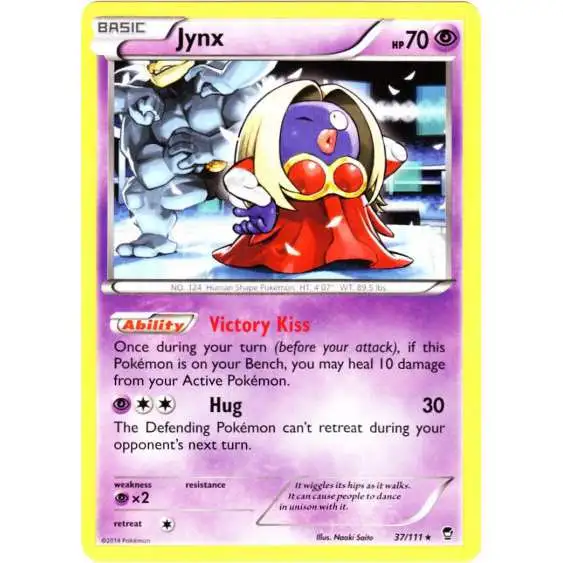Pokemon X & Y Furious Fists Rare Jynx #37