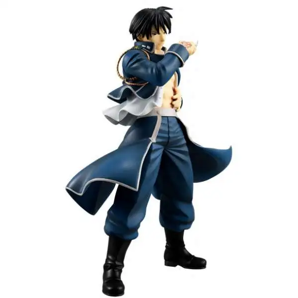 Fullmetal Alchemist Roy Mustang 7.9-Inch Collectible PVC Figure [Flame Alchemist, Damaged Package]