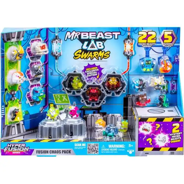 MrBeast Lab Swarms Hyper Fusion Series Fusion Chaos Pack Exclusive