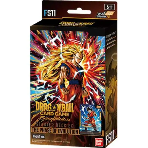 Dragon Ball Super Trading Card Game Fusion World The Phase of Evolution Starter Deck FS11 [ENGLISH, 51 Cards]