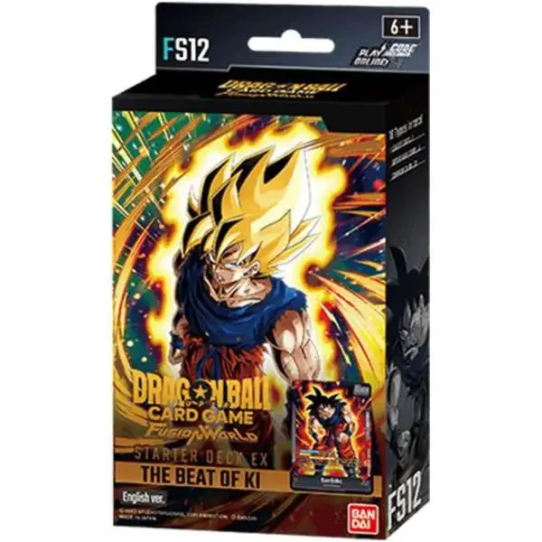 Dragon Ball Super Trading Card Game Fusion World The Beat of Ki Starter Deck FS12 [ENGLISH, 51 Cards]