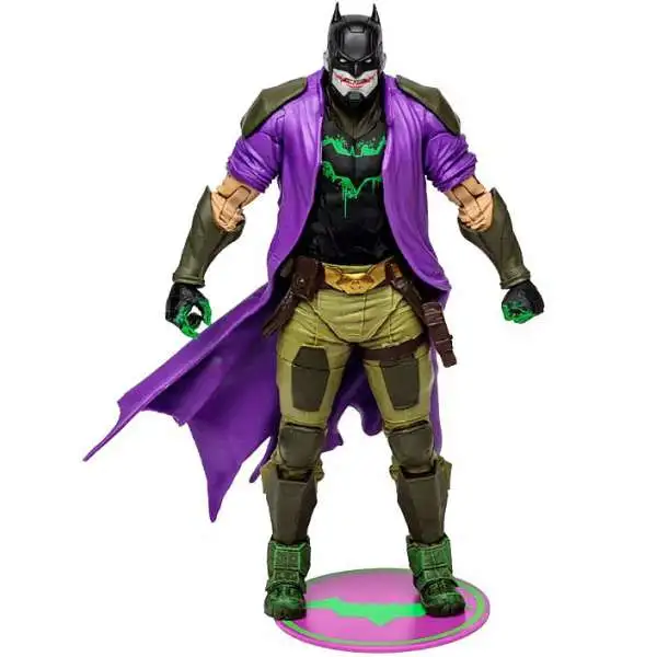 McFarlane Toys DC Multiverse Gold Label Collection Batman Dark Detective Exclusive Action Figure [DC Future State, Jokerized]