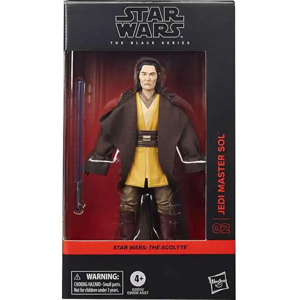 Star Wars The Acolyte Black Series Jedi Master Sol Action Figure