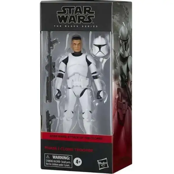 Star Wars Attack of the Clones Black Series Phase I Clone Trooper Action Figure [2024]