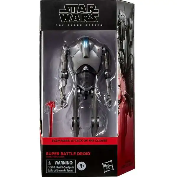 Star Wars Attack of The Clones Black Series Super Battle Droid Action Figure [ARMY BUILDER!]