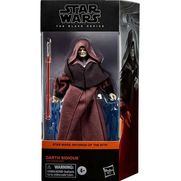 Star Wars Revenge of the Sith Black Series Darth Sidious Action Figure