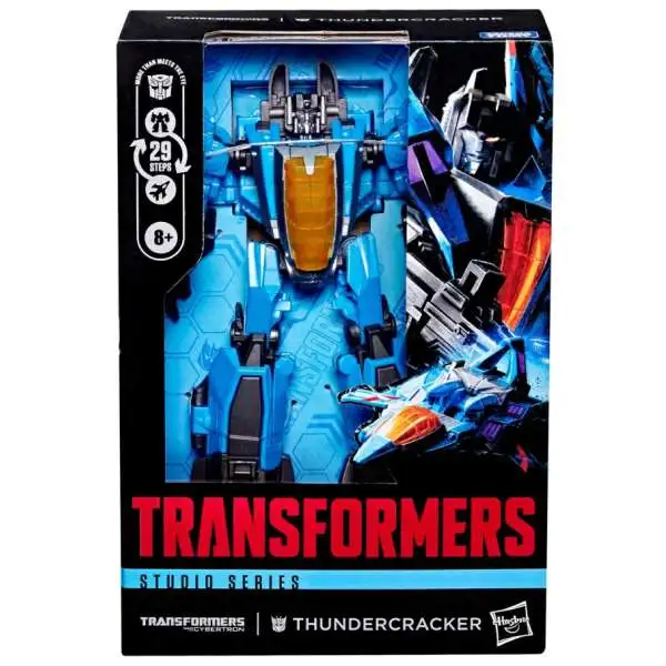 Transformers The Movie Studio Series Thundercracker Voyager Action Figure [War for Cybertron]