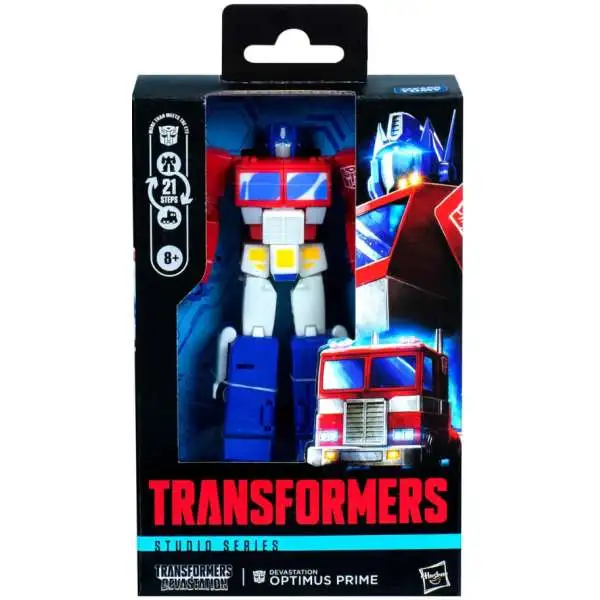 Transformers Generations Studio Series Optimus Prime Deluxe Action Figure [Devastation]