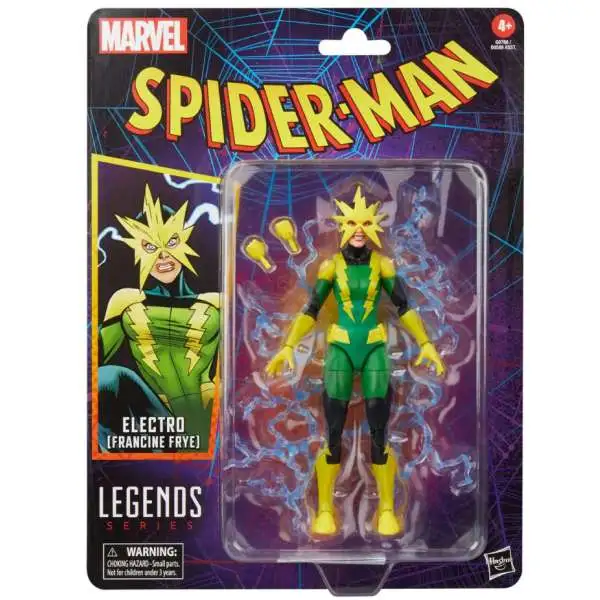 Spider-Man Marvel Legends Retro Series Electro Action Figure [Francine Frye]