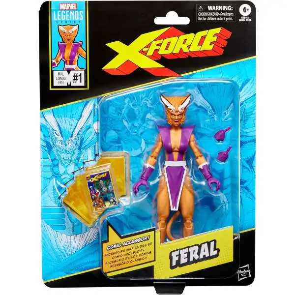 X-Force Marvel Legends Feral Action Figure