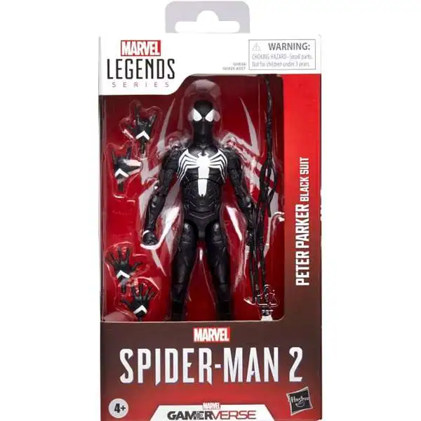 Gamerverse Marvel Legends Peter Parker (Black Suit) Action Figure [Spider-Man 2] (Pre-Order ships January)