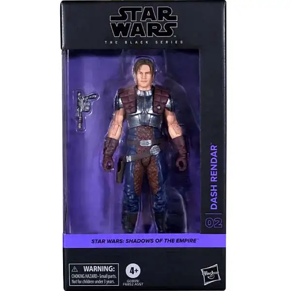 Star Wars Shadows of the Empire Black Series Dash Rendar Action Figure