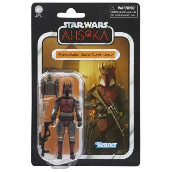 Star Wars Ahsoka Vintage Collection Mandalorian Super Commando Action Figure