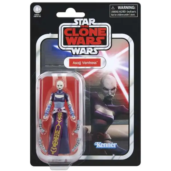 Star Wars Clone Wars Vintage Collection Asajj Ventress Action Figure