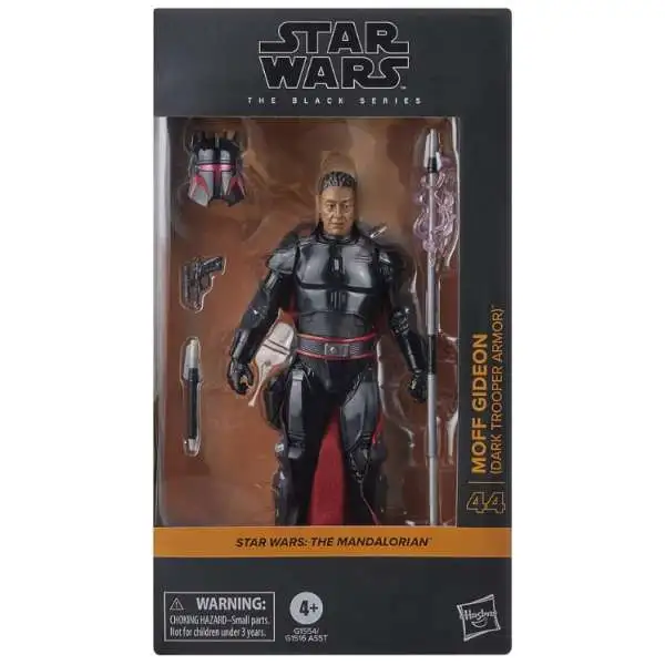 Star Wars The Mandalorian Black Series Moff Gideon Action Figure [Dark Trooper Armor]