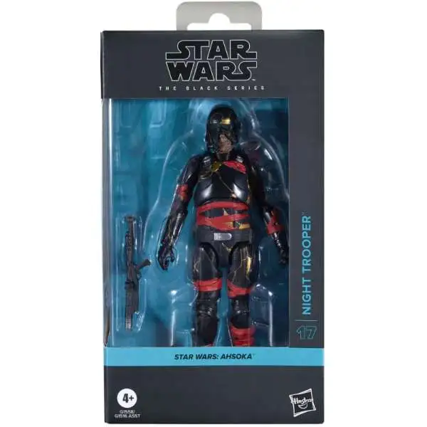 Star Wars Ahsoka Black Series Night Trooper Action Figure