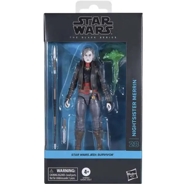 Star Wars Jedi Survivor Black Series Nightsister Merrin Action Figure