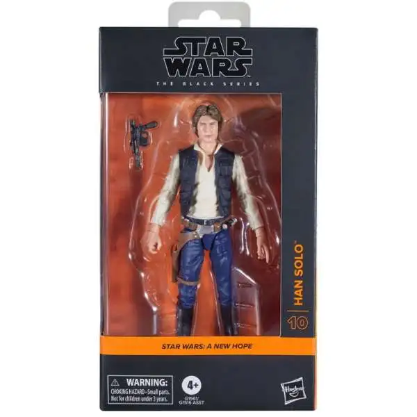 Star Wars A New Hope Black Series Han Solo Action Figure [A New Hope]