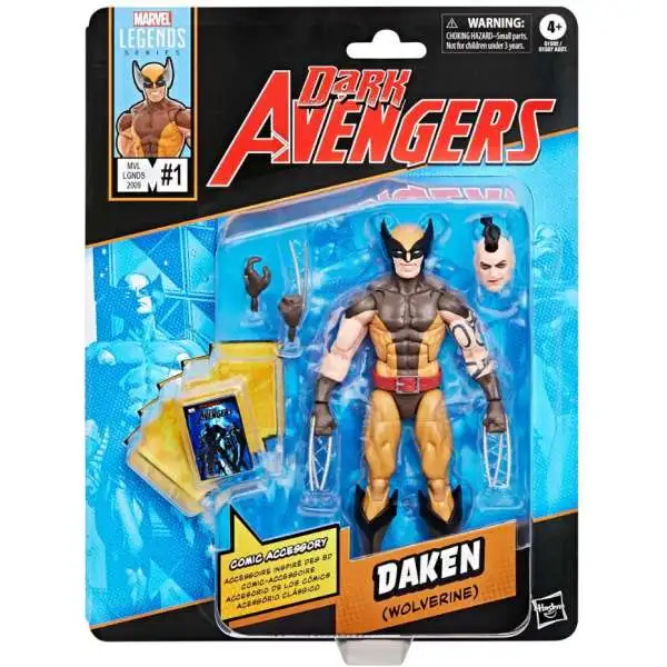 Dark Avengers Marvel Legends Daken (Wolverine) Action Figure [Comics-Inspired]