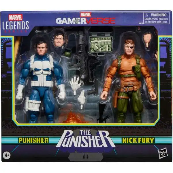 Marvel Legends Punisher & Nick Fury Action Figure 2-Pack [Gamerverse]