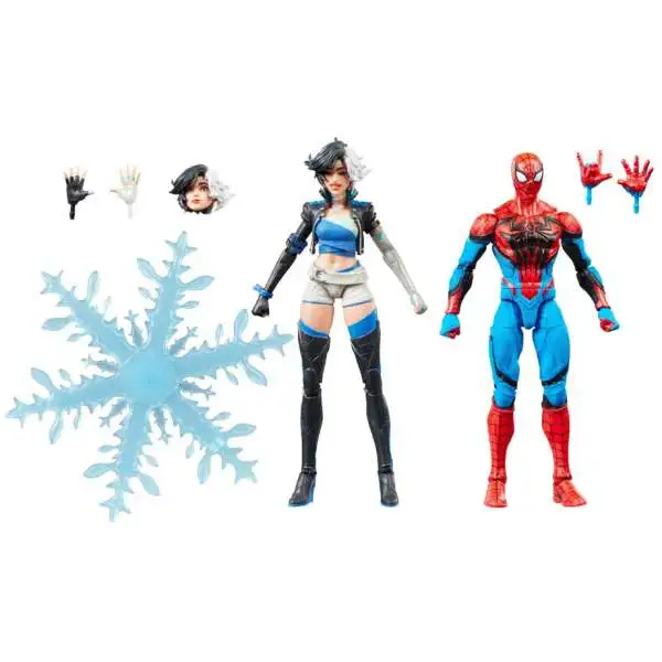 Marvel Legends Rivals Spider-Man and Luna Snow Action Figure 2-Pack (Pre-Order ships September)