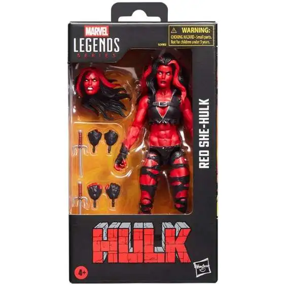 Marvel Legends Red She-Hulk Action Figure (Pre-Order ships September)