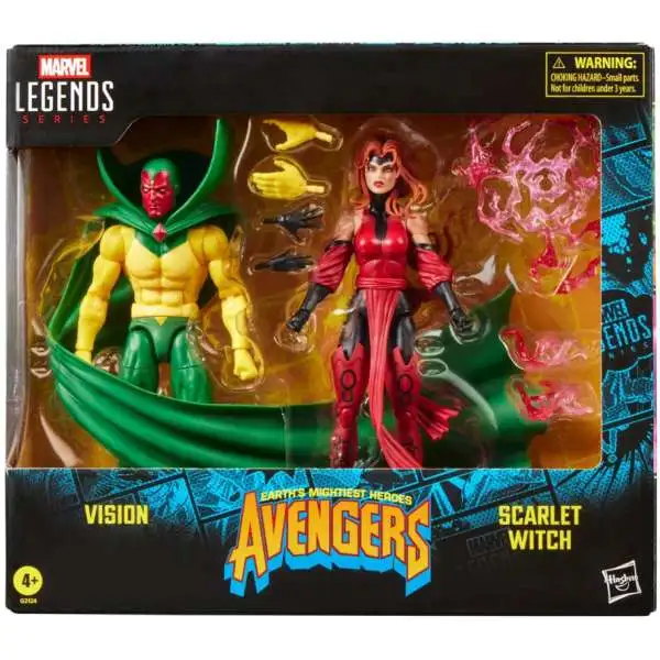 Marvel Avengers The Crossing Legends Vision Scarlet Witch 6 Action