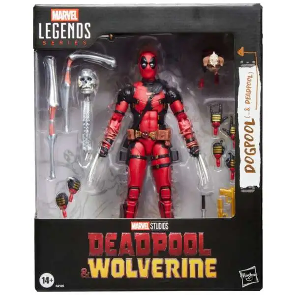 Deadpool & Wolverine Marvel Legends Deadpool and Dogpool Deluxe Action Figure