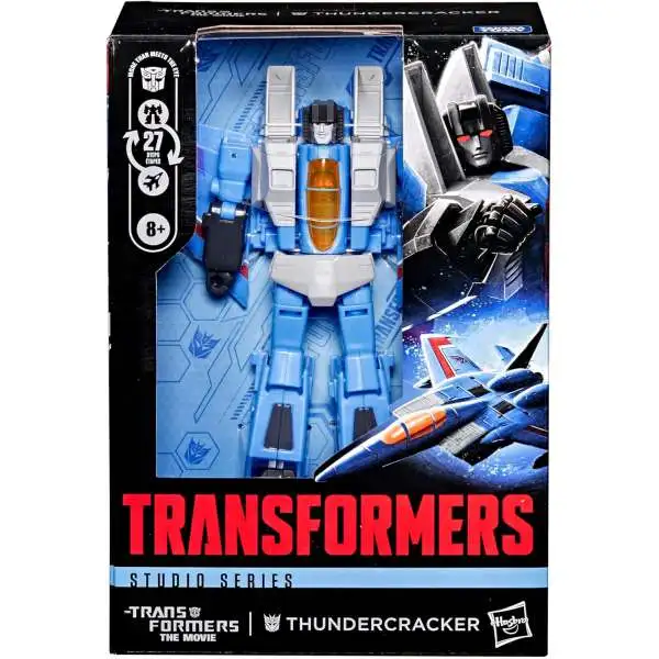 Transformers The Movie Studio Series Thundercracker Voyager Action Figure [1986]